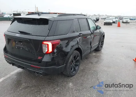 2022 Ford Explorer St из США, поврежденный, VIN 1FM5K8GC1NGA02610